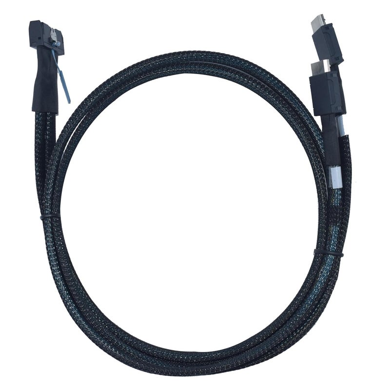 LetLinkSo PCIe 5.0 MCIO x8 to Dual Oculink Cable, MCIO to Oculink SFF-8611 4i Cable, 2.6 feet(80 cm) - Image 3